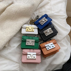 Mini Lipstick Bags PU Leather Shoulder Bags for Women