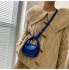 Mini Pu Leather Tote Crossbody Shoulder Bags For Women