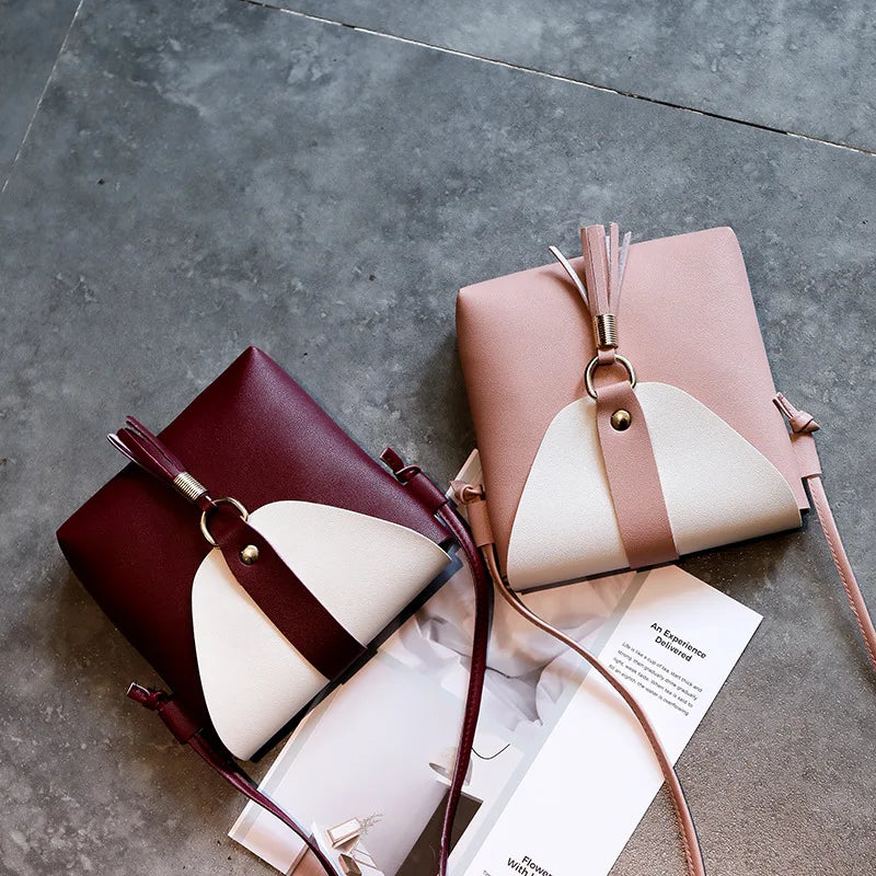 Tassel Mini Bag Women Messenger Shoulder Handbag