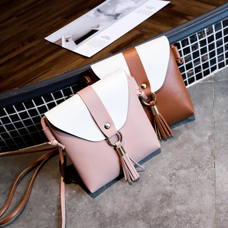 Tassel Mini Bag Women Messenger Shoulder Handbag