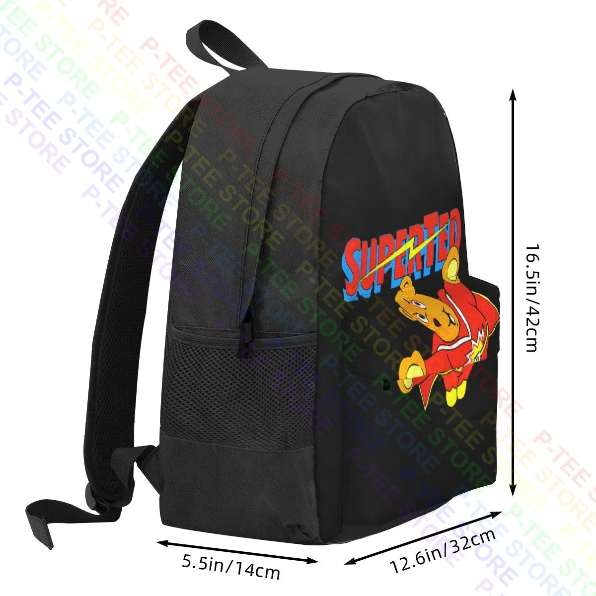 Superted Retron Large Capacity Backpack 3D Printing Travel Bag