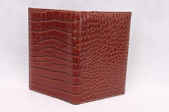Swdvogan Crocodile Pattern Passport Holder Women's Cover