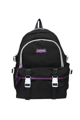 TARVEASY Backpack Women Solid Ulzzang Laptop Bags Ladies Pink Middle School Stud