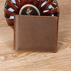 Slim RFID Wallet Men Purses Leather Billeteras Carteira Masculina
