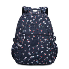 Feminine Nylon Backpack for Teen Girls