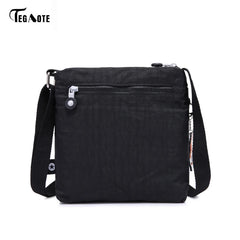 Floral Women Messenger Bag Nylon Women Shoulder Crossbody Bags Female Ladies Han