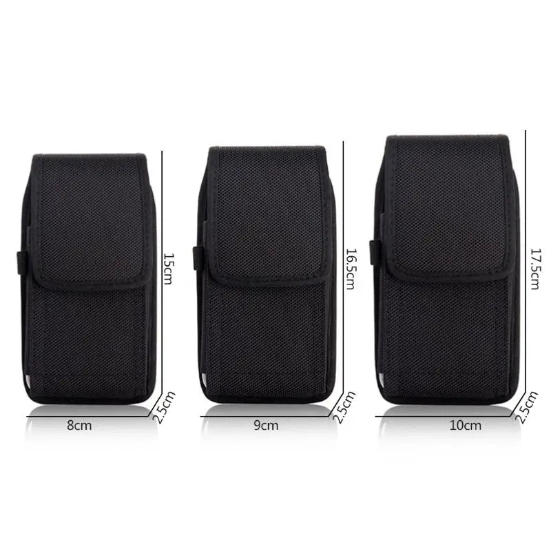 THINKTHENDO Phone Pouch Waist Storage Bag Fanny Pack Belt Clip Case