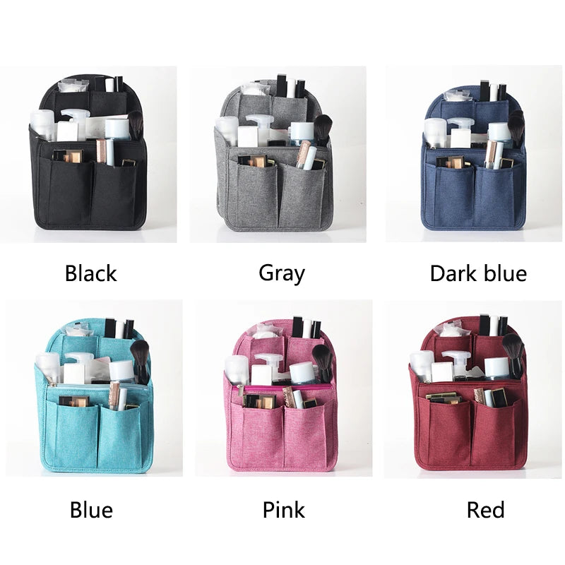Schoolbag Girl Cosmetic Makeup Bag Large Toiletries Storage Organizer