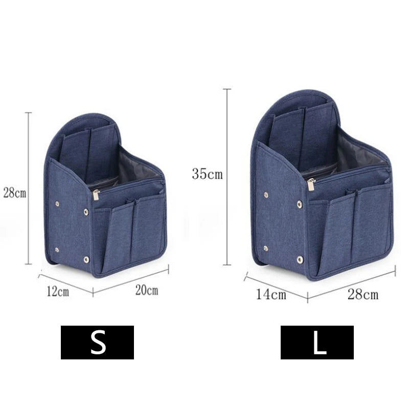 Schoolbag Girl Cosmetic Makeup Bag Large Toiletries Storage Organizer