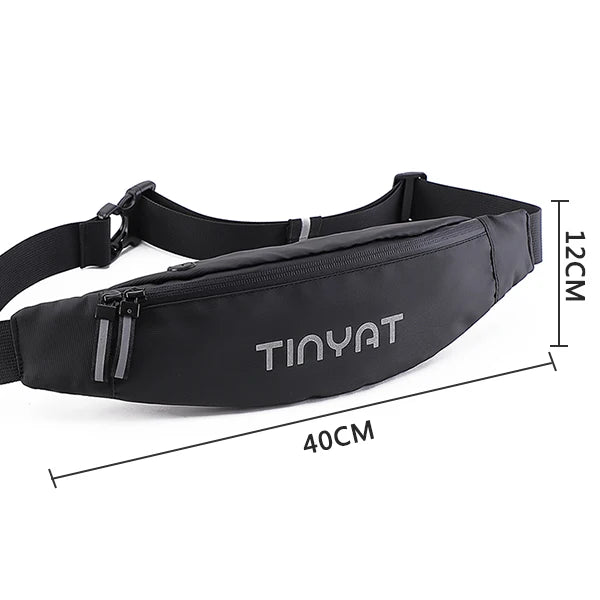 Men Waist Bag Purse Casual Phone Belt Bag Canvas Travel Fanny Bag Hip