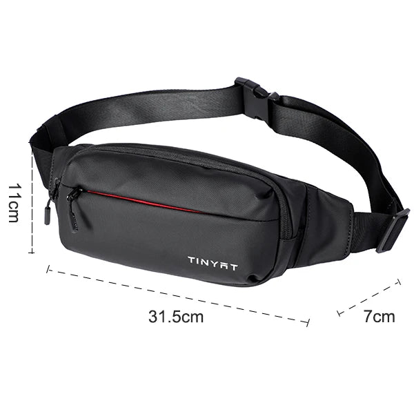 Men Waist Bag Pack Phone Belt Bag Pouch Casual Large Purse