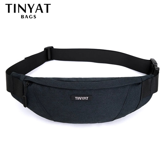 Canvas Waist Bag Waterproof Travel Phone Belt Pouch Men Women Casual Pack