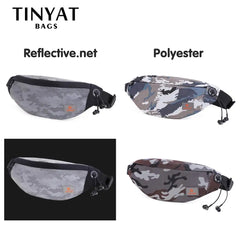 Camouflage Waist Bag Night Glow Phone Money Bag