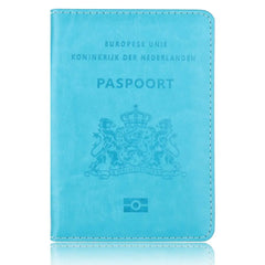 Netherlands Leather Passport Cover Dutch Passport Holder