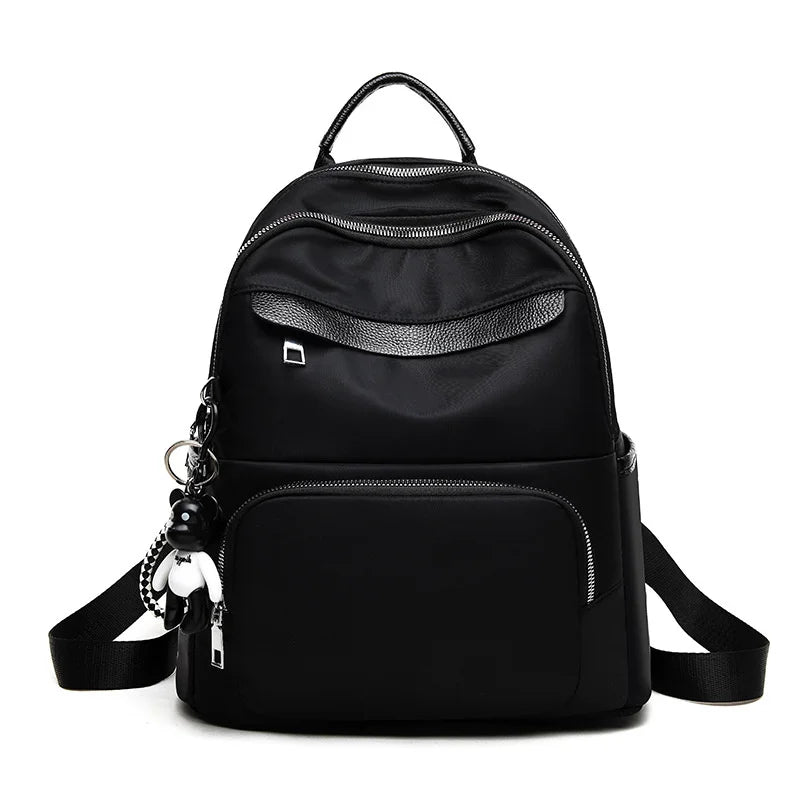 Casual Outdoor Woman Backpack Oxford High School Student Teenage Girl Book Bags