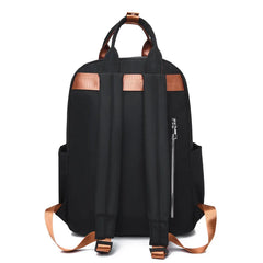 Nylon Anti Theft Backpack Large Capacity Laptop Bag