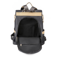 Oxford Patchwork Travel Backpack for Women Laptop Ladies Casual Backpack