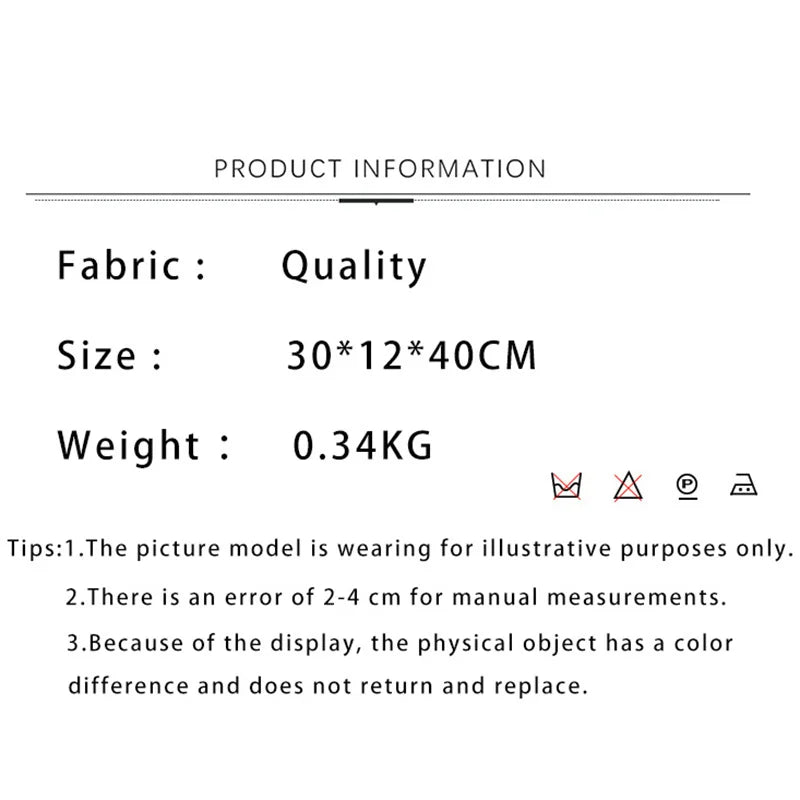 Large Capacity Nylon Waterproof Women Backpack for Junior High School Students