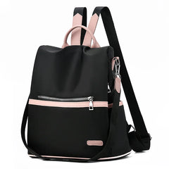 Small Backpack Woman Oxford Ladies Shoulder Backpack Satchel Waterproof