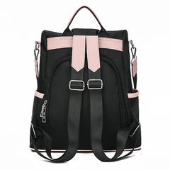 Small Backpack Woman Oxford Ladies Shoulder Backpack Satchel Waterproof