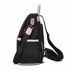 Small Backpack Woman Oxford Ladies Shoulder Backpack Satchel Waterproof