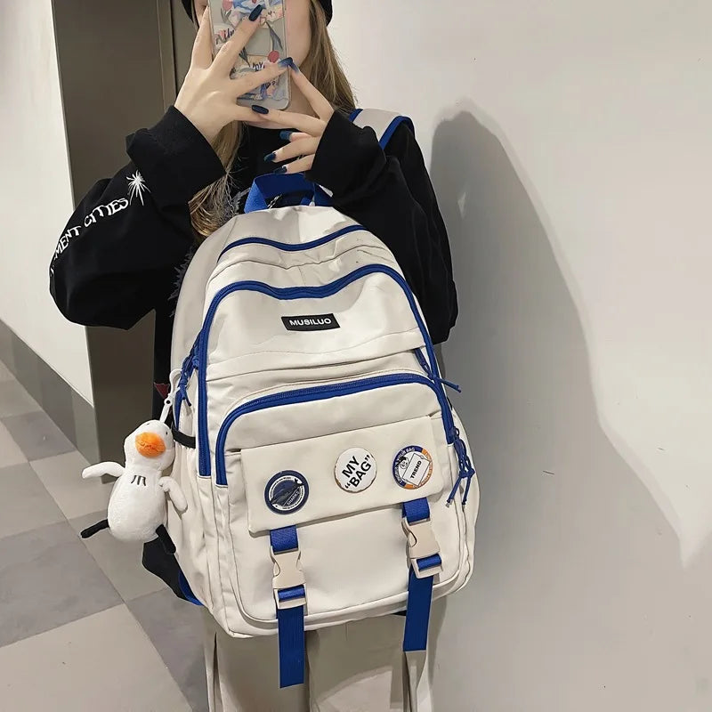 Large Capacity Backpack School Bag for High School Students