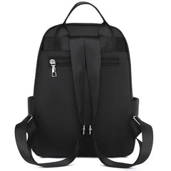 Women Backpacks Ladies Oxford High School Bookbags Solid Travel Outdoor Bags
