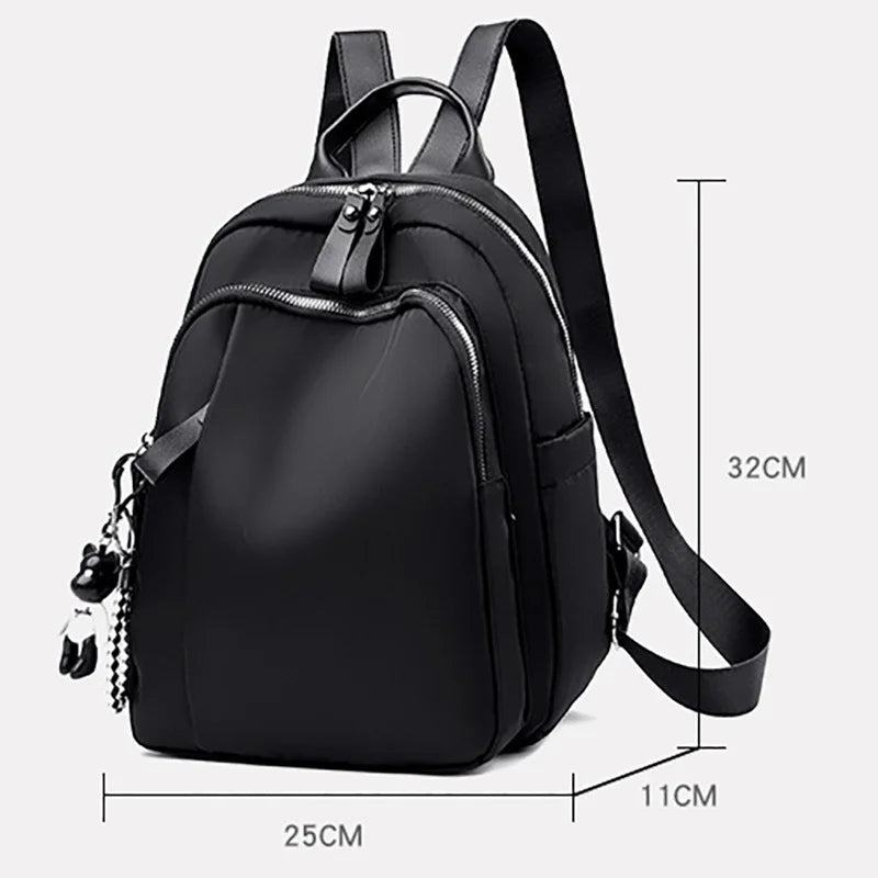 Anti-theft Backpack Woman Oxford Outdoor Travel