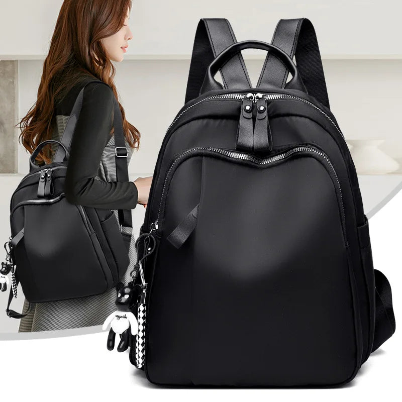 Anti-theft Backpack Woman Oxford Outdoor Travel