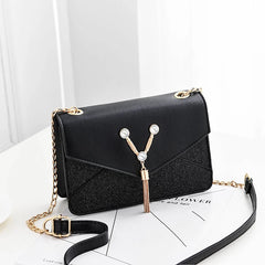 Tide Handbags Ladies Rhombus Shoulder Bag