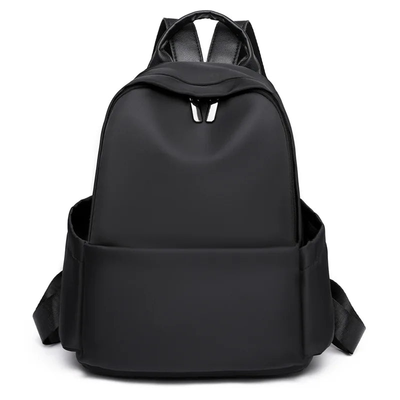 Casual Green Oxford Backpack for Women