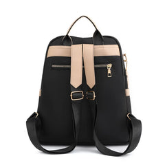 Casual Women Backpack Oxford Solid Backpack for Girls Lightness Japanese Anti-th