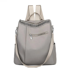 Small Oxford Women's Backpack Anti-Theft School Bag