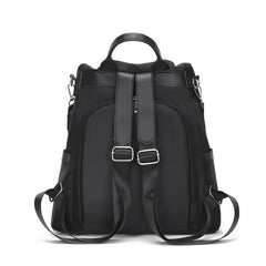 Waterproof Oxford Woman Backpack Rivet Zipper School Bags