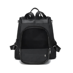 Waterproof Oxford Woman Backpack Rivet Zipper School Bags