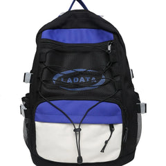 Sports Women's Drawstring Nylon Backpack Large Capacity Shoulder Bag