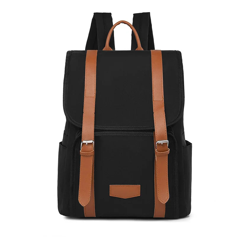 Large Capacity Female Backpack Oxford Woman Schoolbag College Lady Laptop Multif