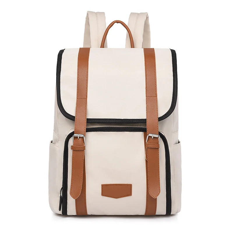 Large Capacity Female Backpack Oxford Woman Schoolbag College Lady Laptop Multif