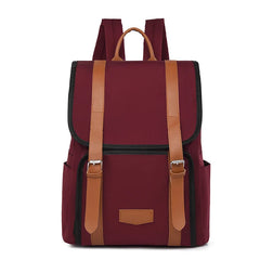 Large Capacity Female Backpack Oxford Woman Schoolbag College Lady Laptop Multif