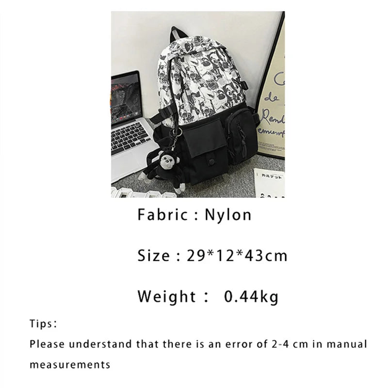 Large Capacity Waterproof Backpack for Women