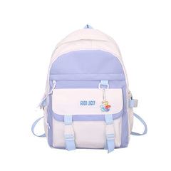High School Woman Backpacks Nylon Preppy Style Shoulder Bags for Teenage Girls