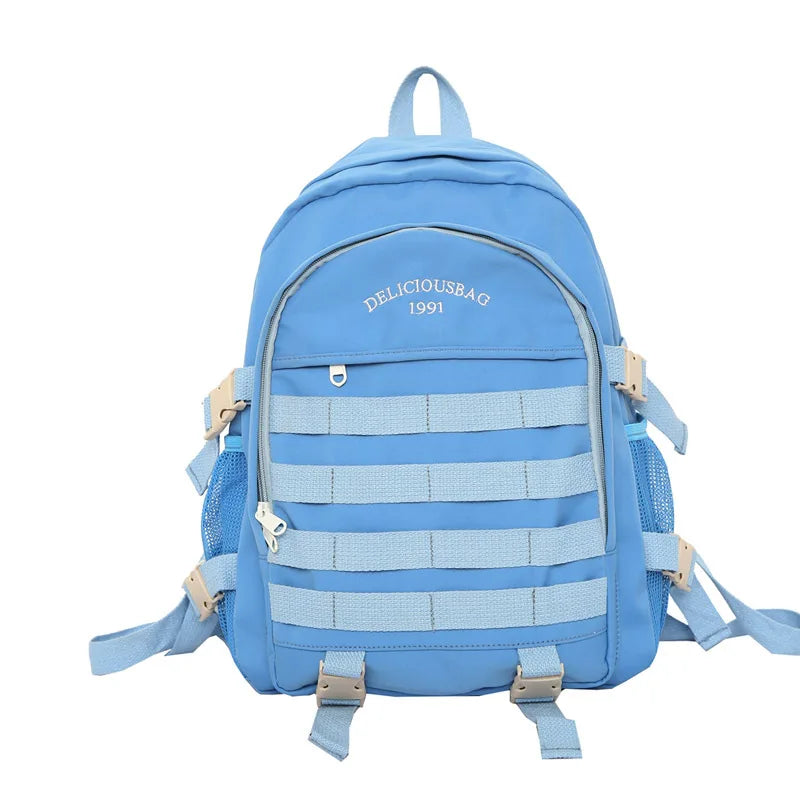 Teenage Girls Campus Backpack Women Laptop Bag