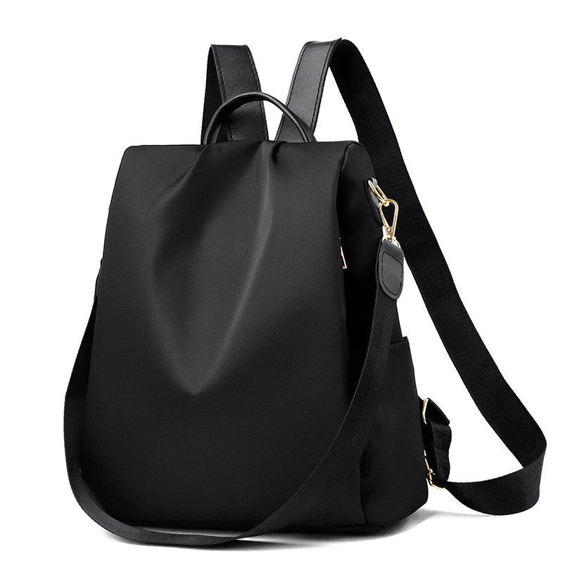 Embroidery Flower Mini Backpack Anti-Theft Schoolbag