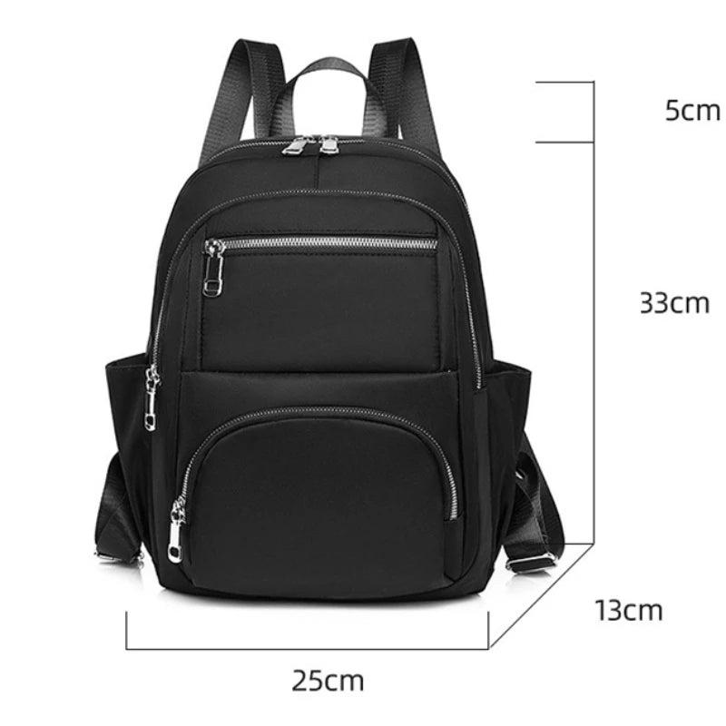 Lightness Woman Backpack Waterproof Multi-pocket