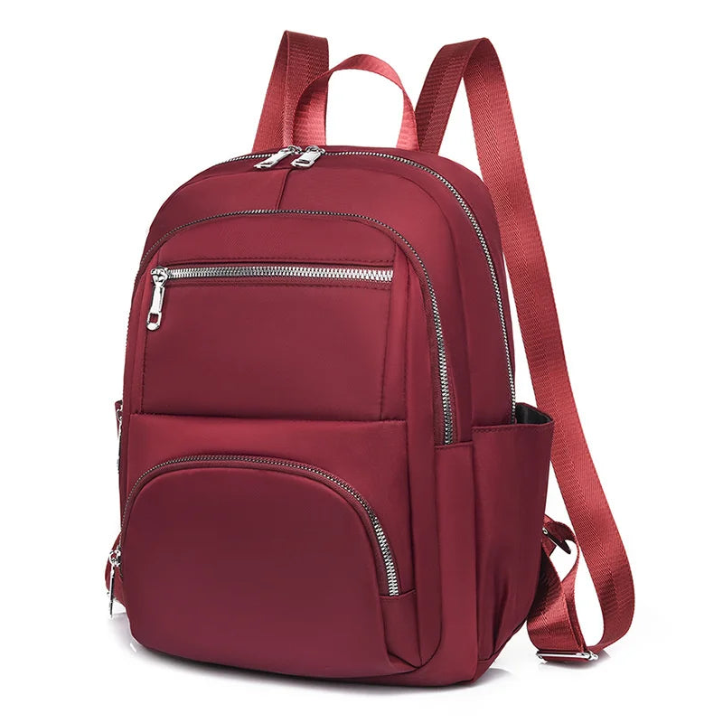 Lightness Woman Backpack Waterproof Multi-pocket