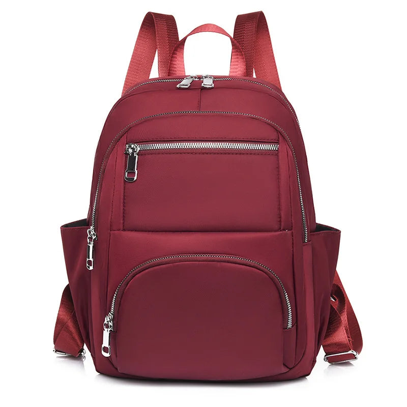 Lightness Woman Backpack Waterproof Multi-pocket