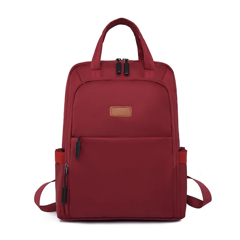 Oxford Mini Solid Ladies Backpack Casual School Bags Girl Student Business