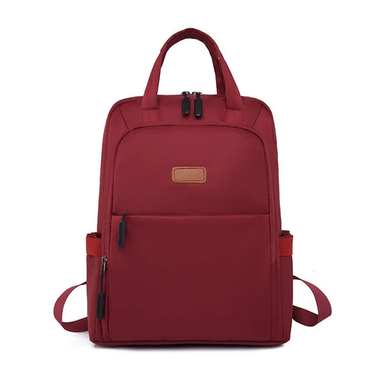 Oxford Mini Solid Ladies Backpack Casual School Bags Girl Student Business