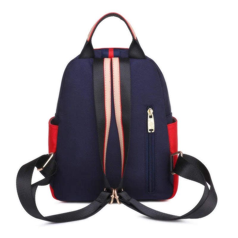 Oxford Anti-theft Woman Backpack Small School Bag Lightweight