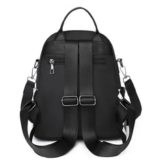 Oxford Woman Backpacks Casual High School Lattice Schoolbags Contrast Travel Sho